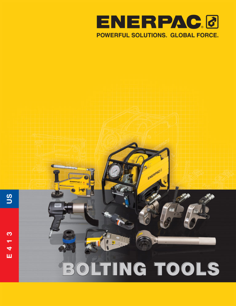 Enerpac Releases New Bolting Tools Catalog MediaHub